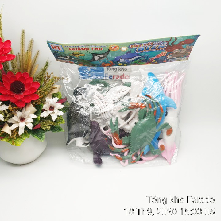 Bộ 10 mô hình đồ chơi động vật biển cho trẻ em